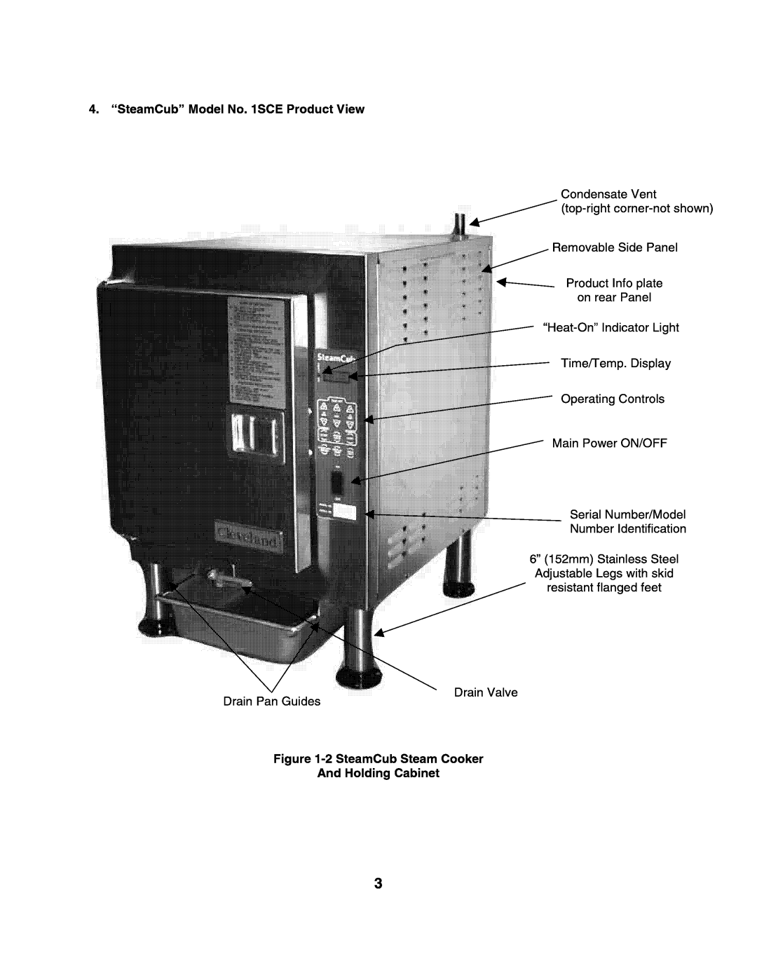 Cleveland Range 1SCEMCS, 1SCE-OPM manual 