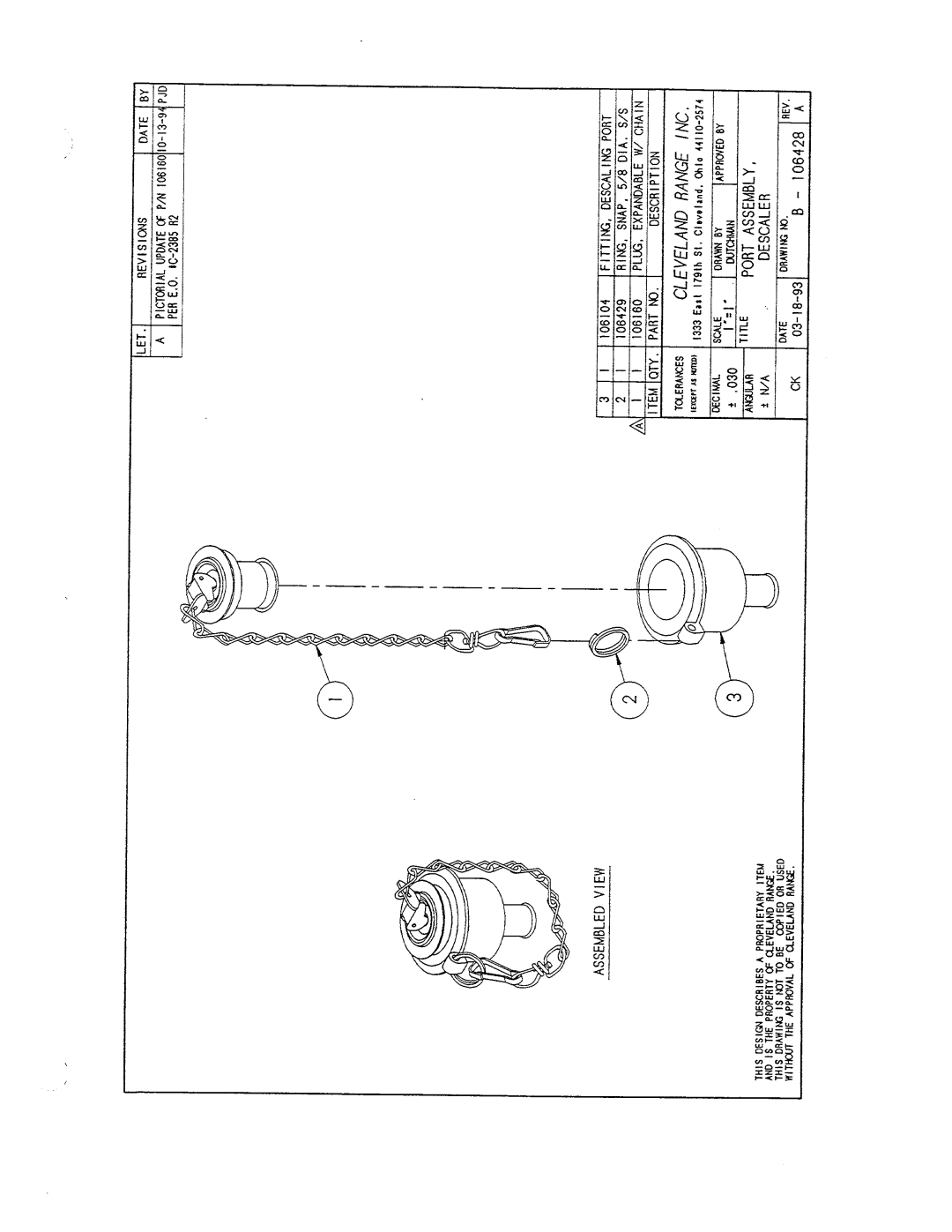 Cleveland Range 21-CGA-5 manual 