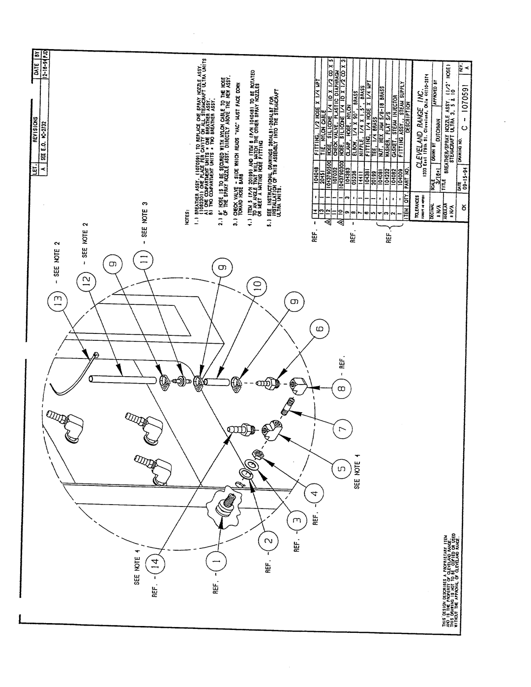 Cleveland Range 21-CGA-5 manual 