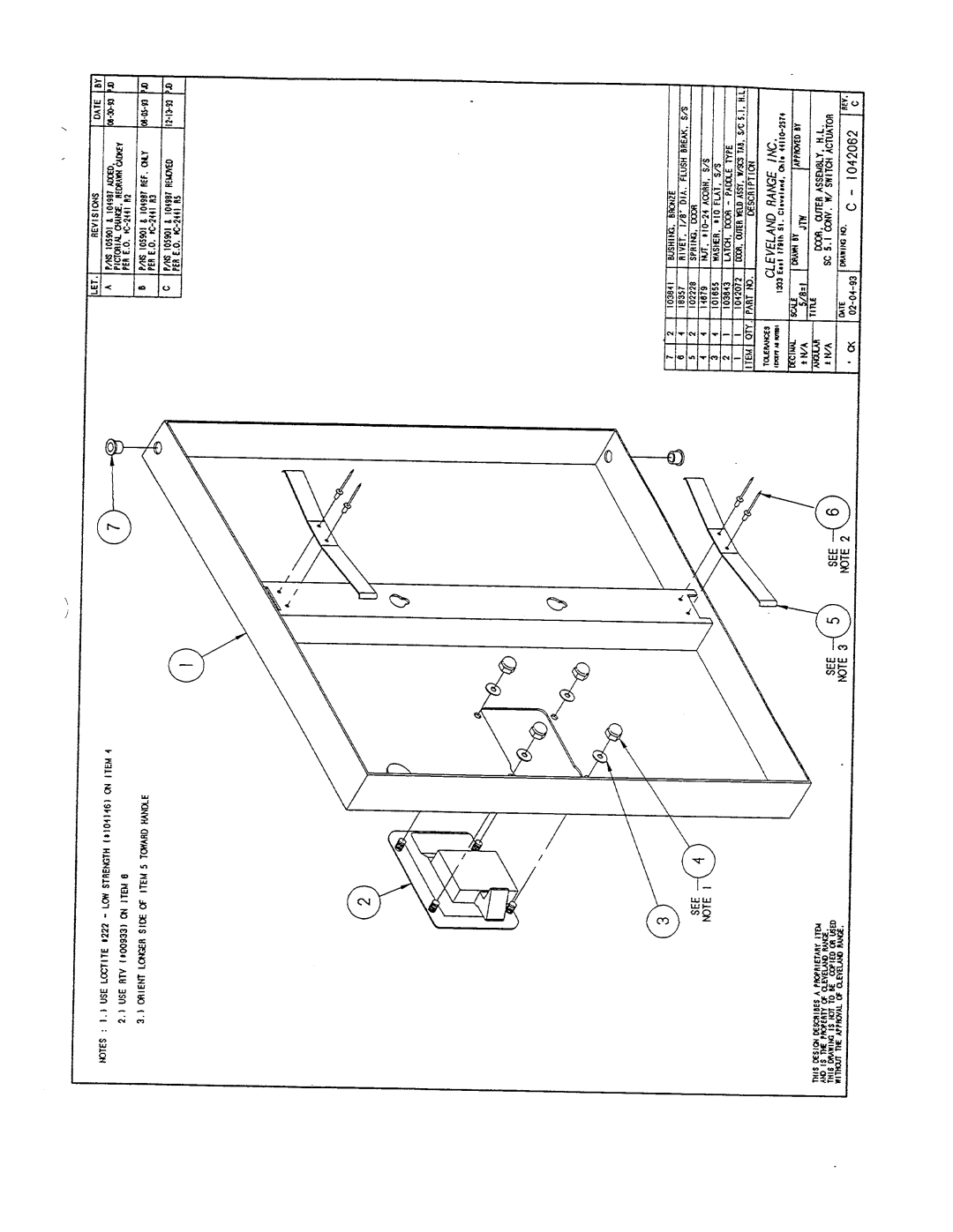 Cleveland Range 21-CGA-5 manual 