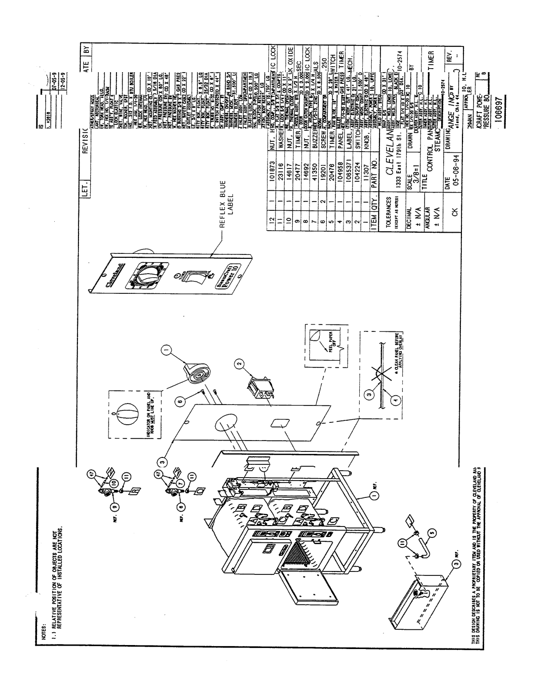 Cleveland Range 24-CGP-10 manual 