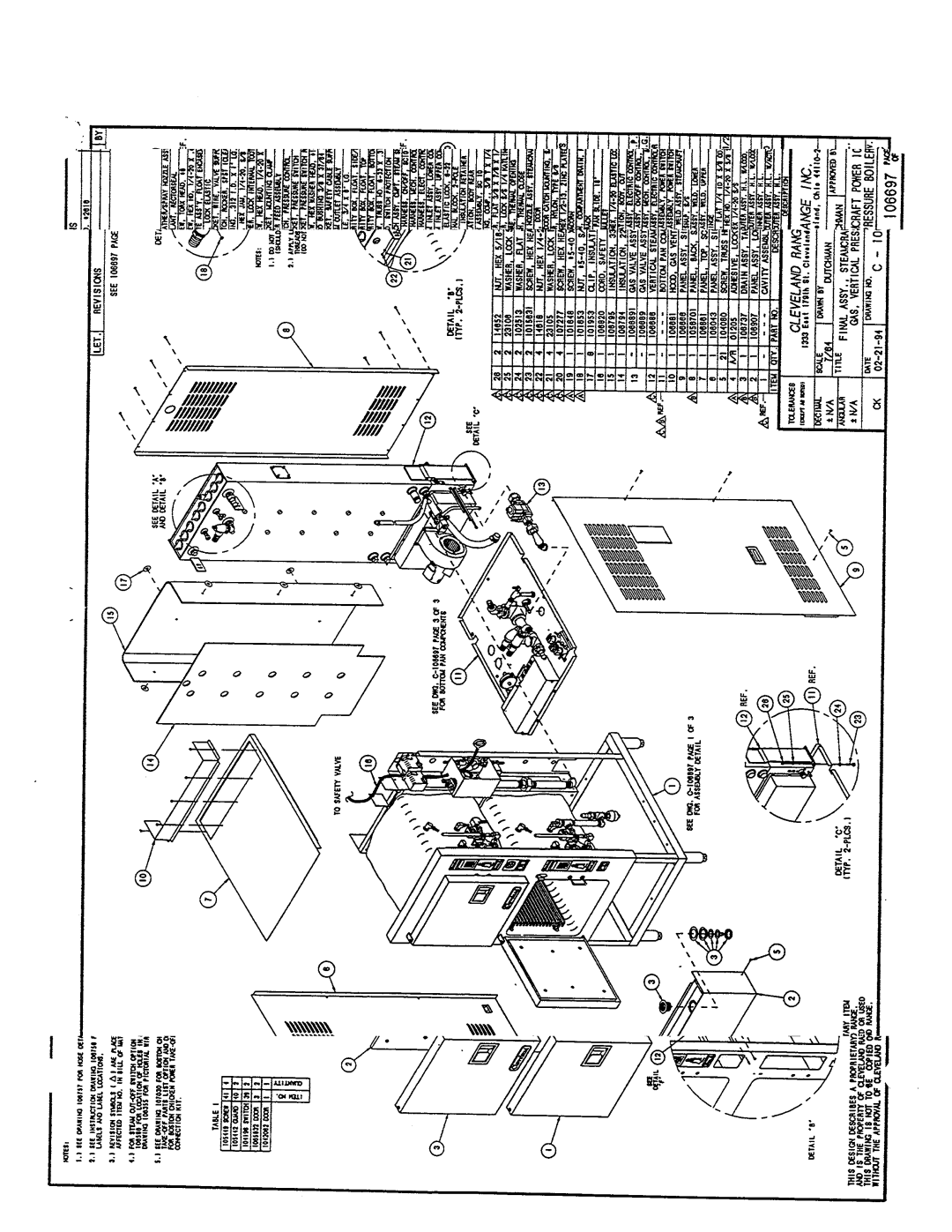 Cleveland Range 24-CGP-10 manual 