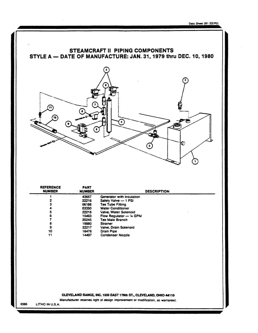 Cleveland Range CET-5 manual 