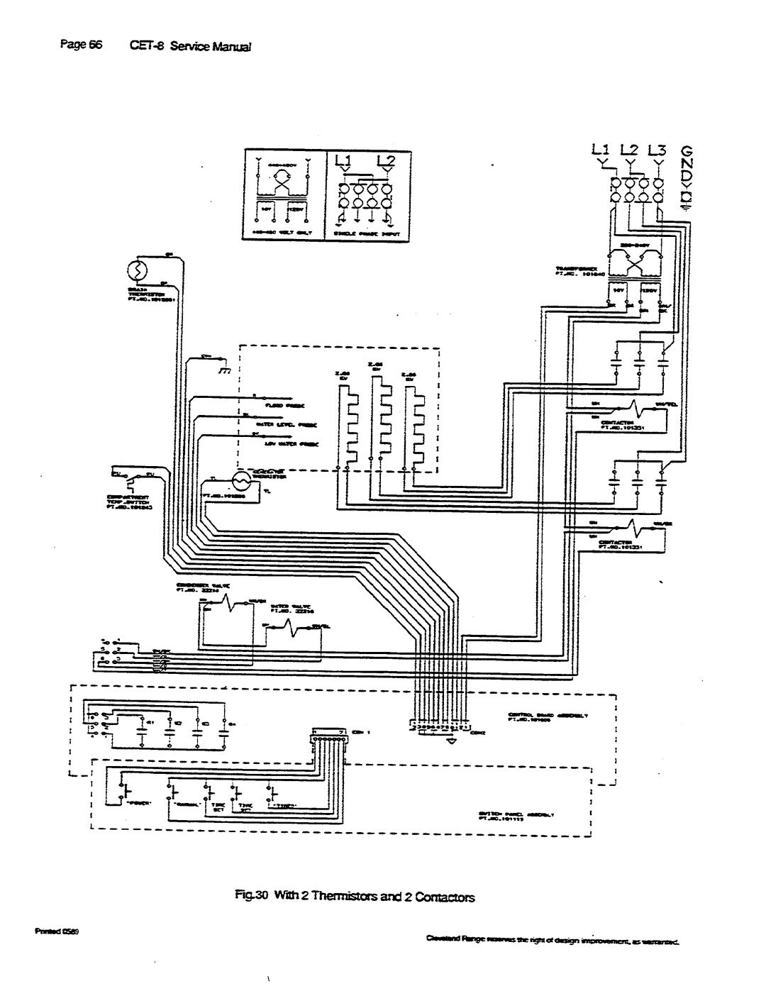 Cleveland Range CET-8 manual 