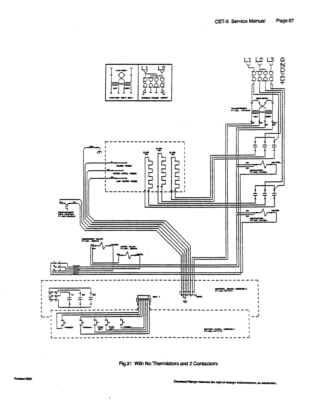 Cleveland Range CET-8 manual 