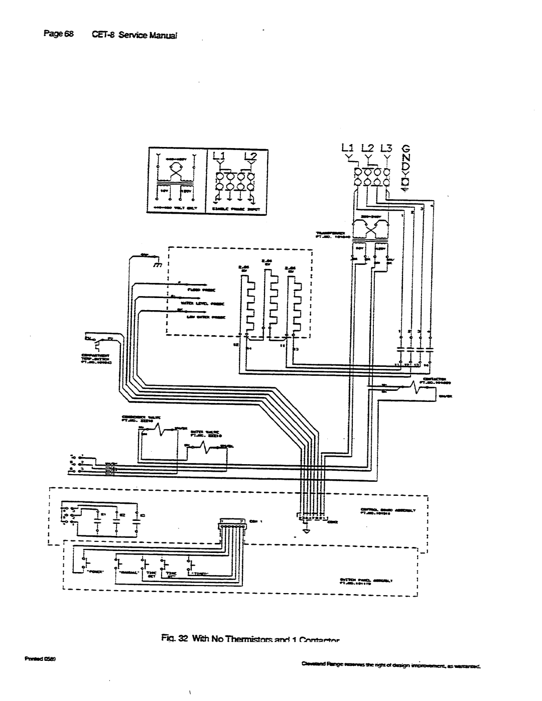 Cleveland Range CET-8 manual 