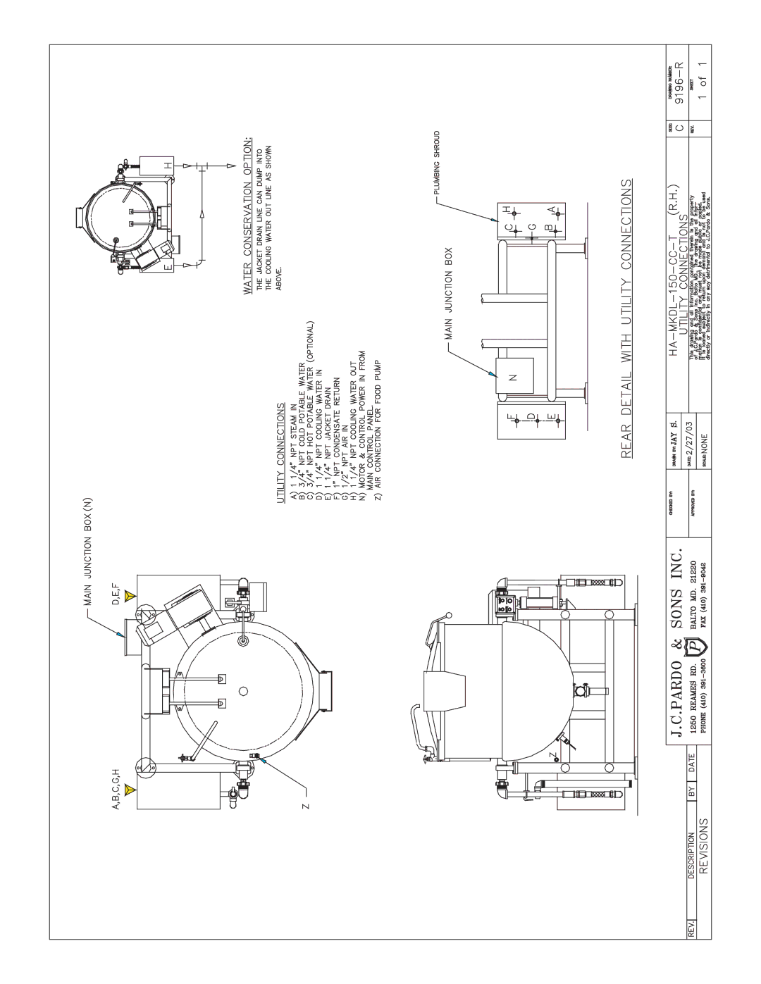 Cleveland Range HA-MKDL-300-CC, HA-MKDL-200-CC, HA-MKDL-100-CC, HA-MKDL-60-CC, HA-MKDL-150-CC specifications 