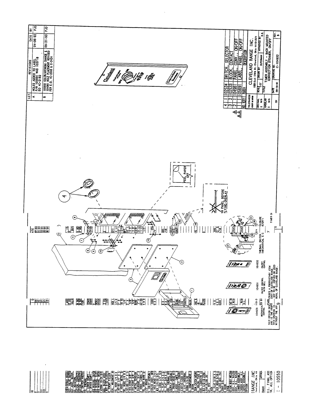 Cleveland Range KE50151-E manual 