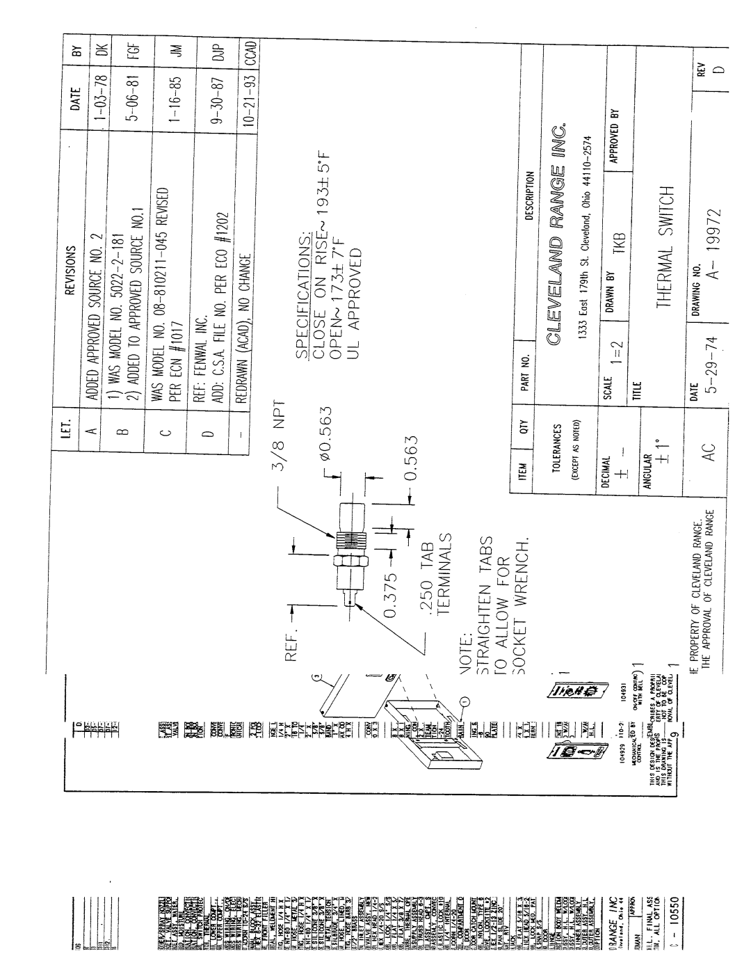 Cleveland Range KE50151-E manual 