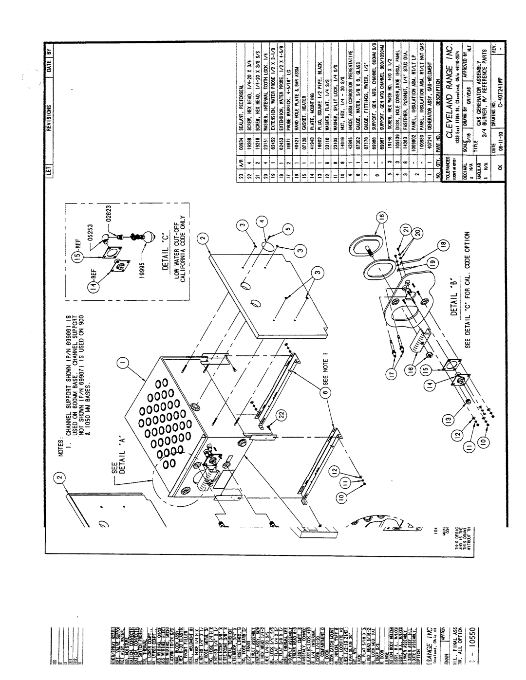 Cleveland Range KE50151-E manual 