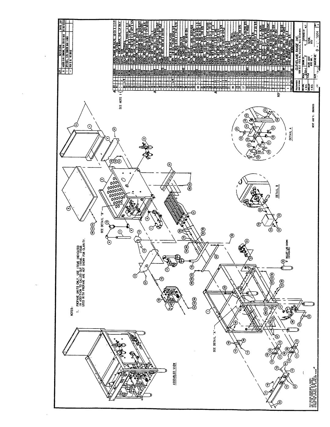 Cleveland Range KE50151-E manual 