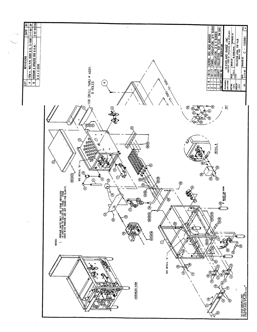 Cleveland Range KE50151-E manual 