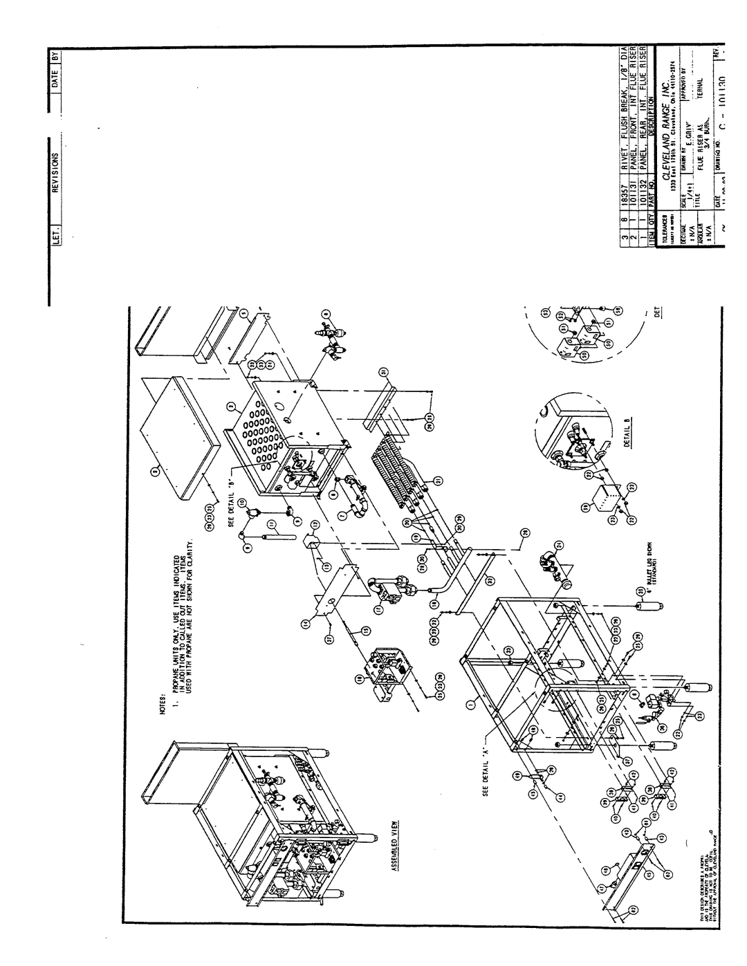 Cleveland Range KE50151-E manual 