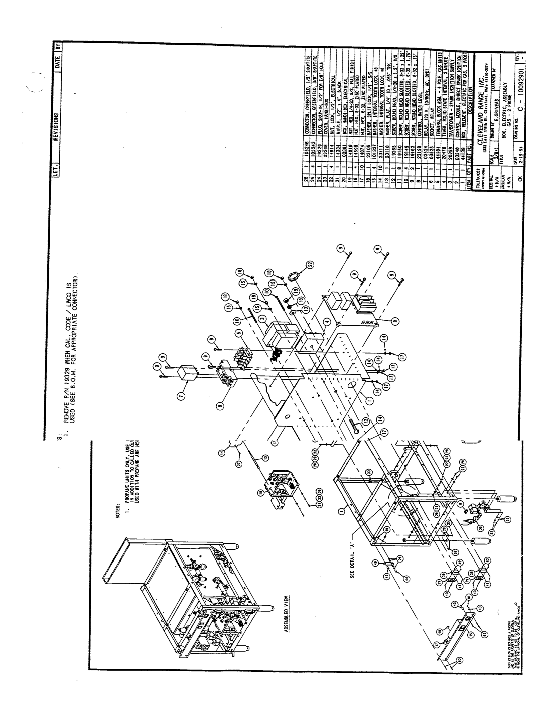 Cleveland Range KE50151-E manual 