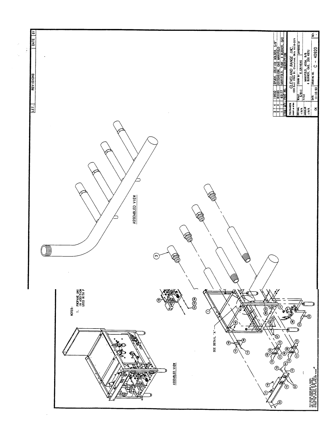 Cleveland Range KE50151-E manual 