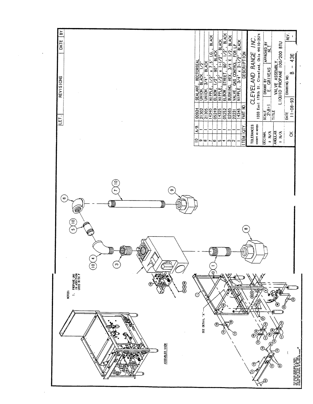 Cleveland Range KE50151-E manual 