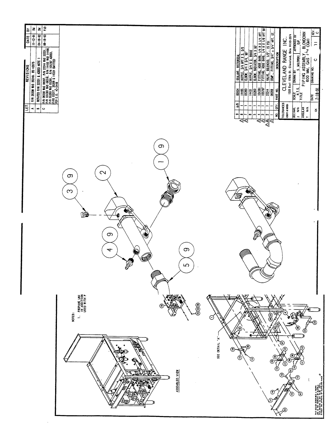 Cleveland Range KE50151-E manual 