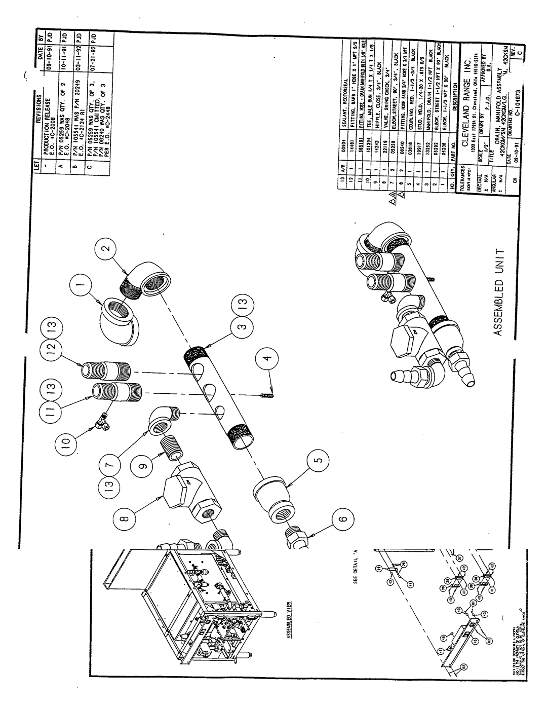 Cleveland Range KE50151-E manual 