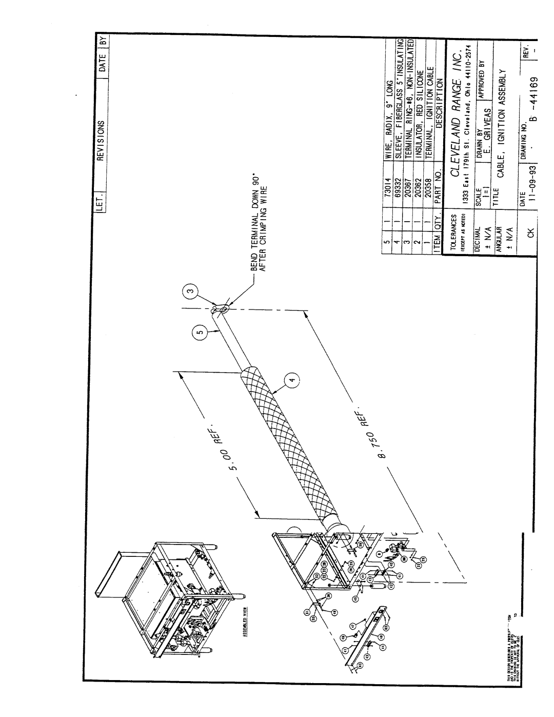 Cleveland Range KE50151-E manual 