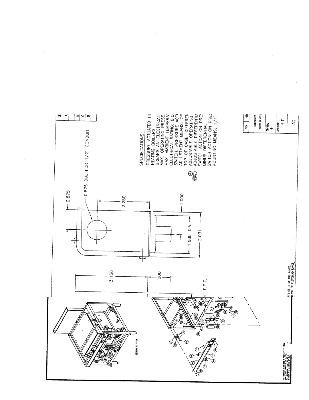 Cleveland Range KE50151-E manual 