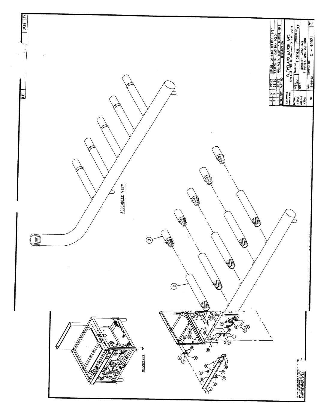 Cleveland Range KE50151-E manual 