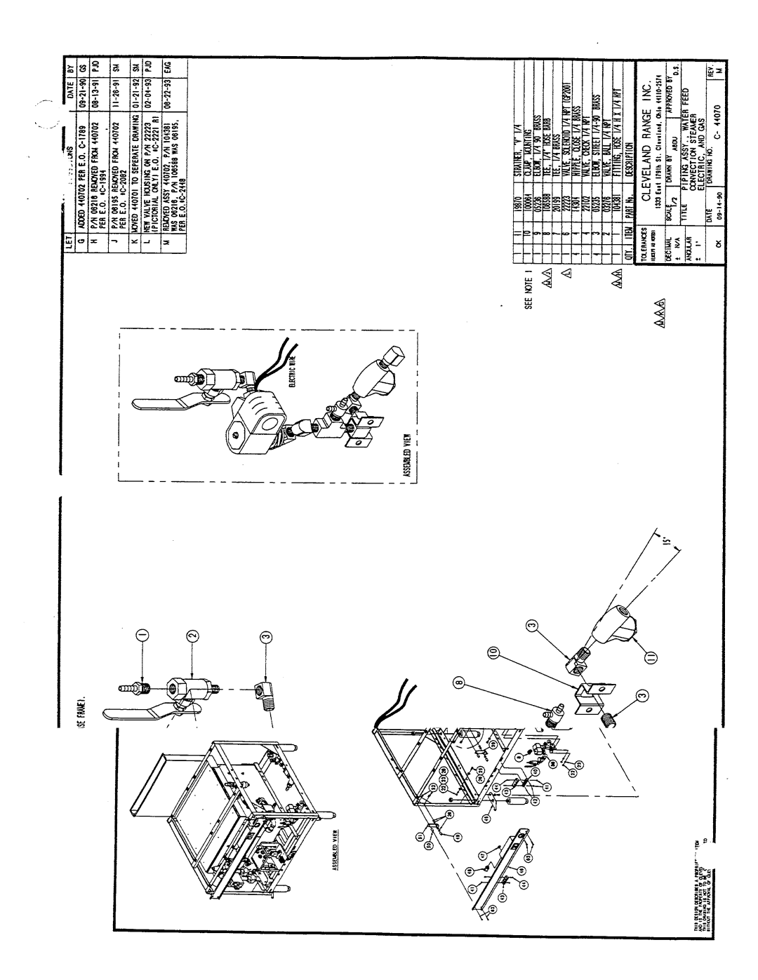 Cleveland Range KE50151-E manual 