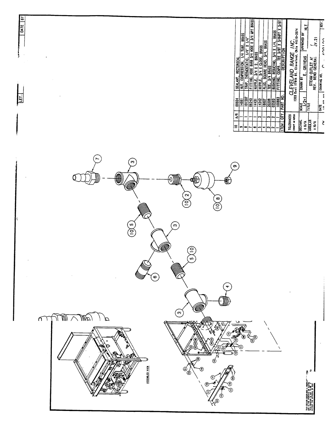 Cleveland Range KE50151-E manual 