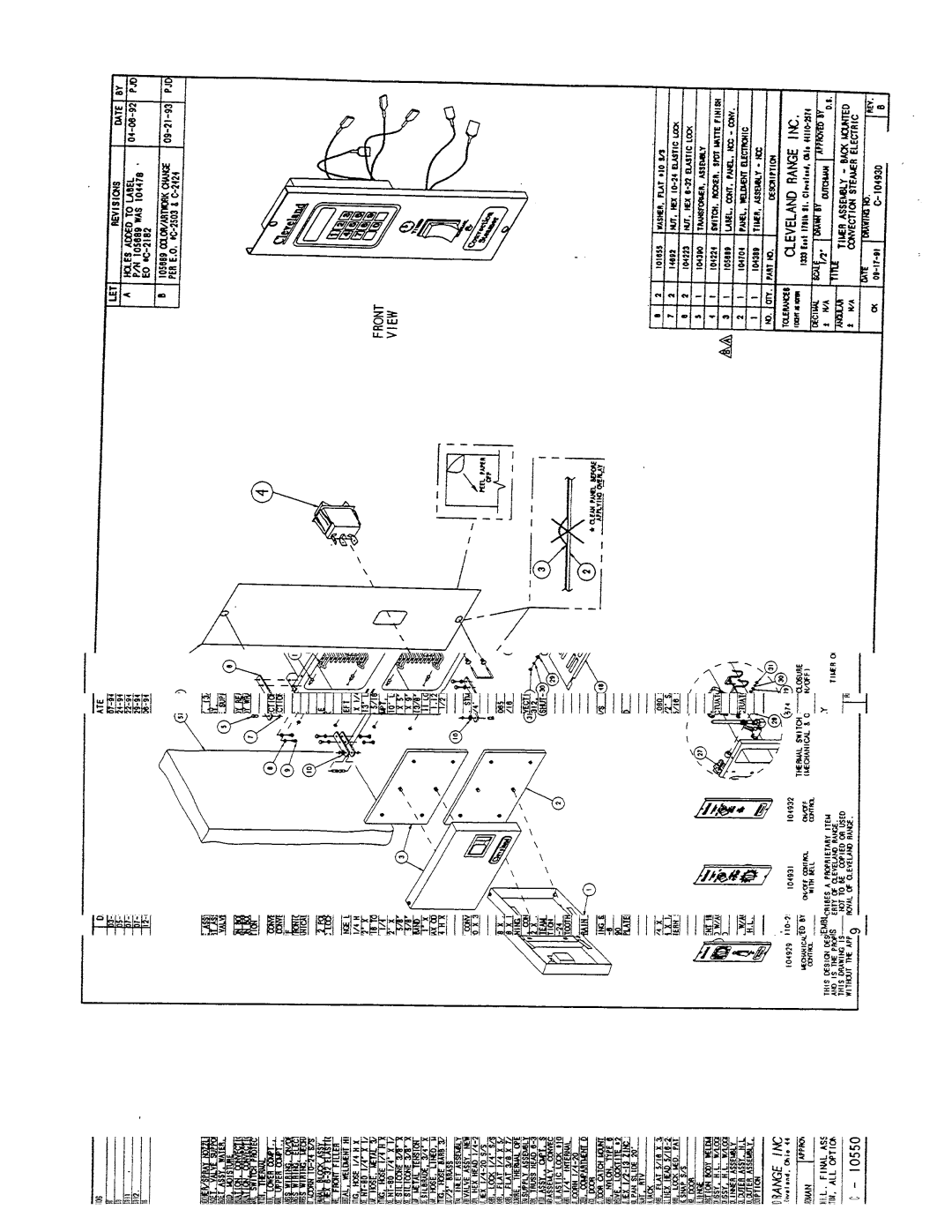 Cleveland Range KE50151-E manual 