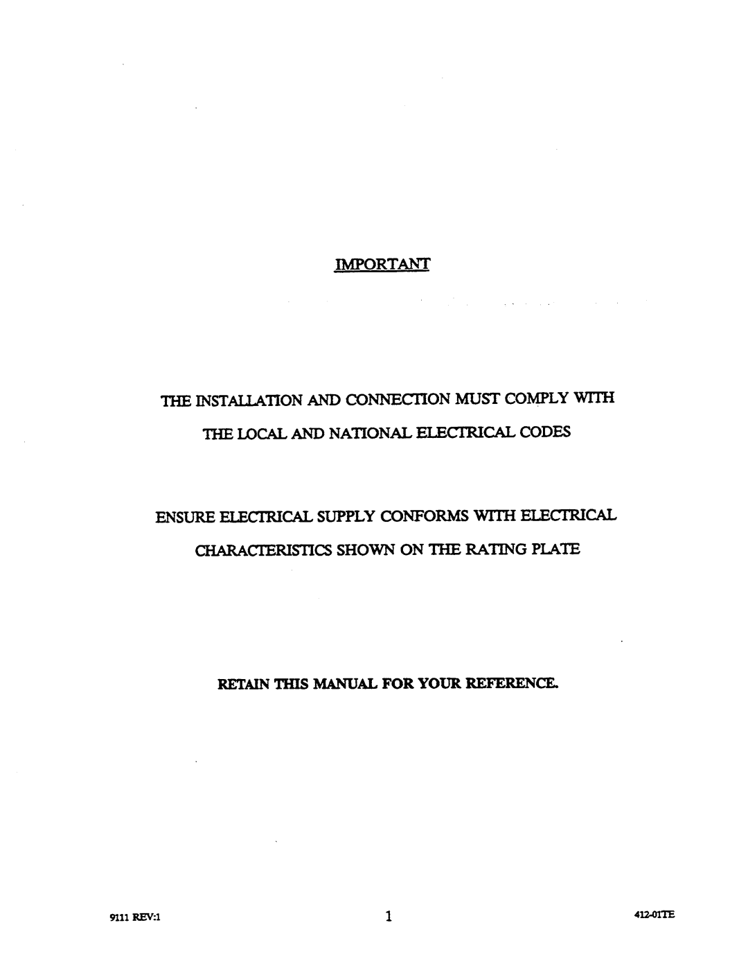 Cleveland Range SEM-T, SEL-T manual 