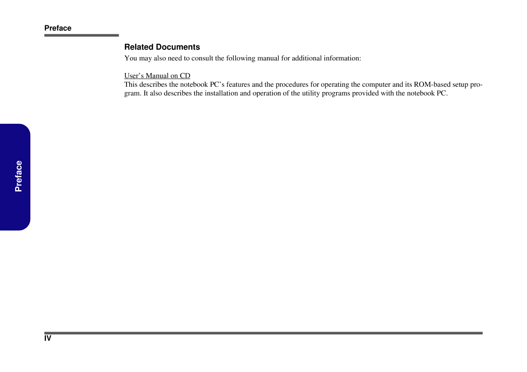 Clevo D410S service manual Related Documents 