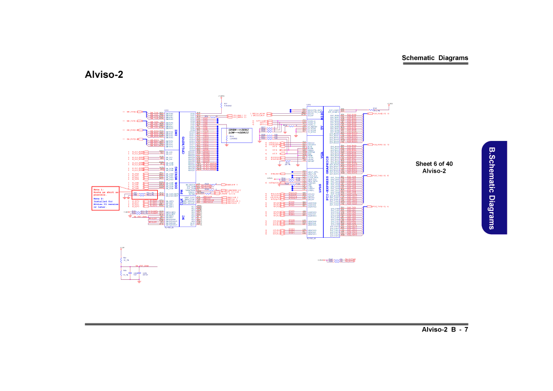 Clevo M575A manual Sheet 6 Alviso-2 