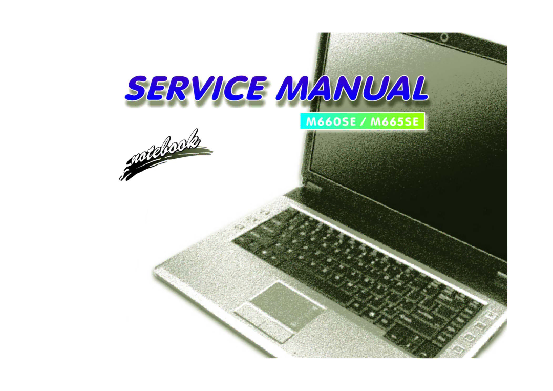 Clevo M665SE manual 