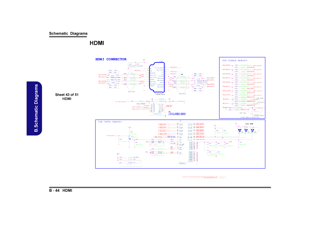 Clevo M760TU, M740TU manual Sheet 43 