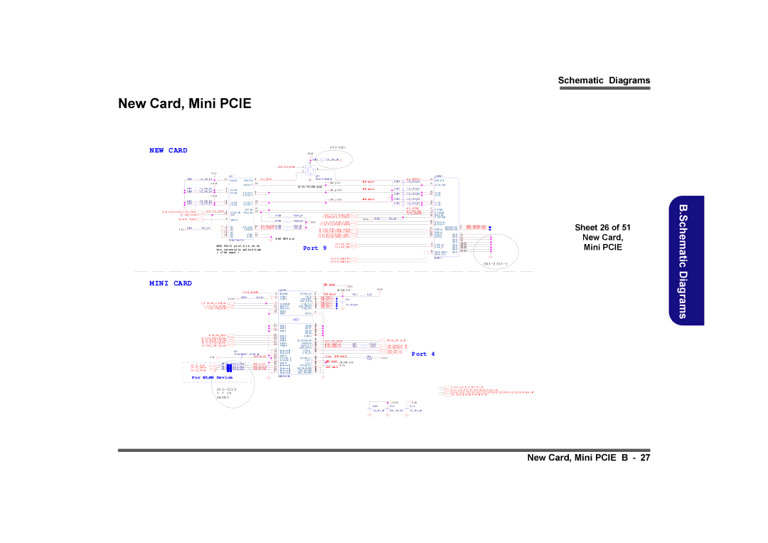 Clevo M760TU, M740TU manual New Card, Mini Pcie, NEW Card, Mini Card 