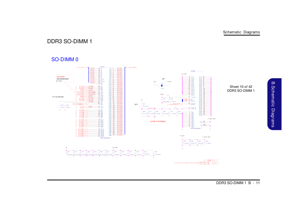 Clevo M860TU manual Sheet 10, D S P D, T E S T 