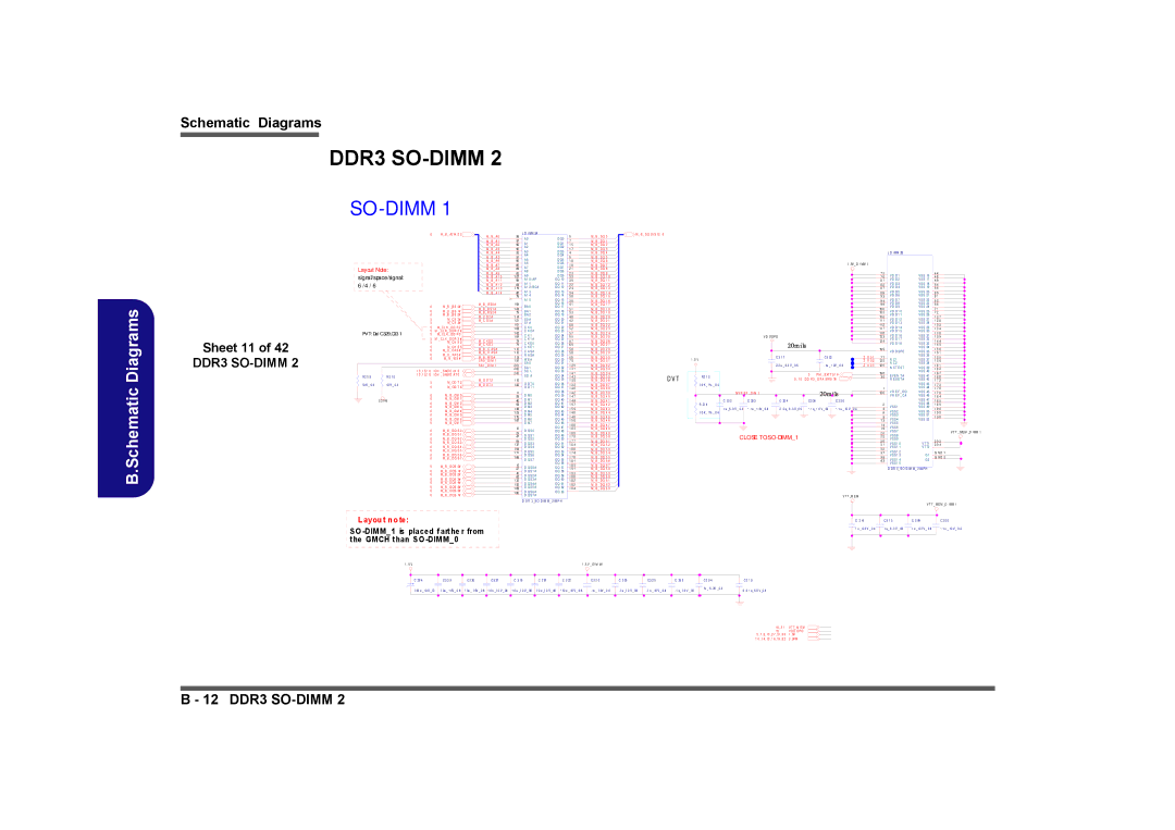 Clevo M860TU manual Sheet 11 