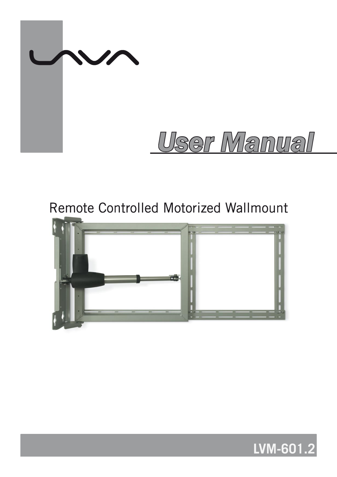 CLO Systems LVM-601-2 manual User Manual, Remote Controlled Motorized Wallmount, LVM-601.2 