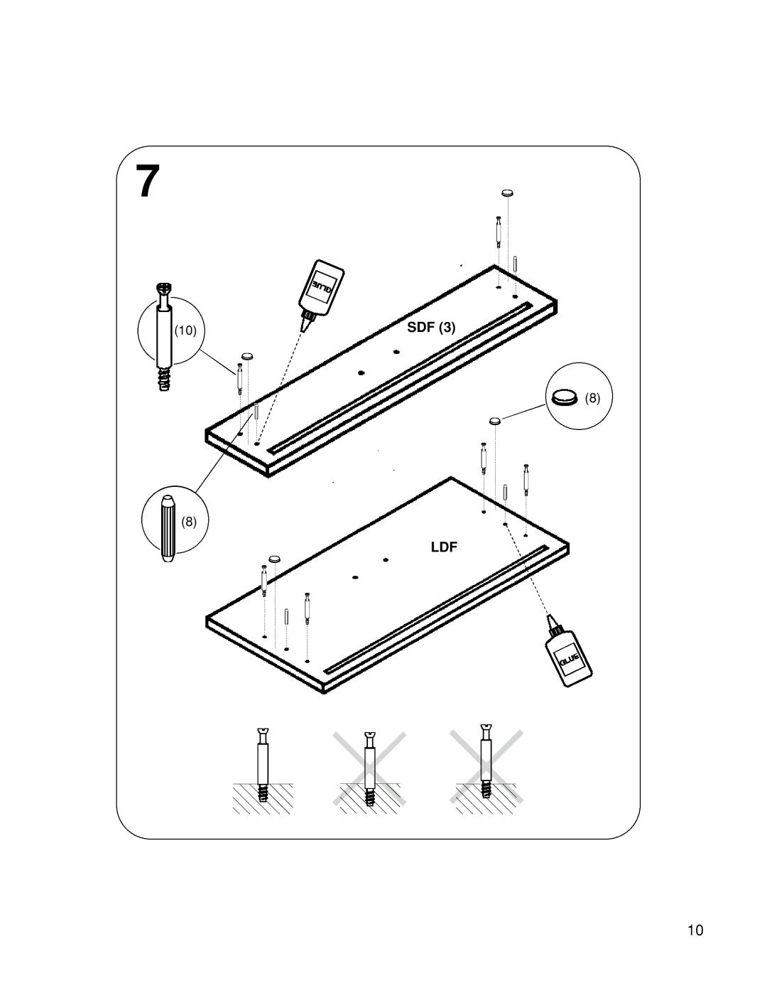 Closet Maid 12307 manual Ldf 