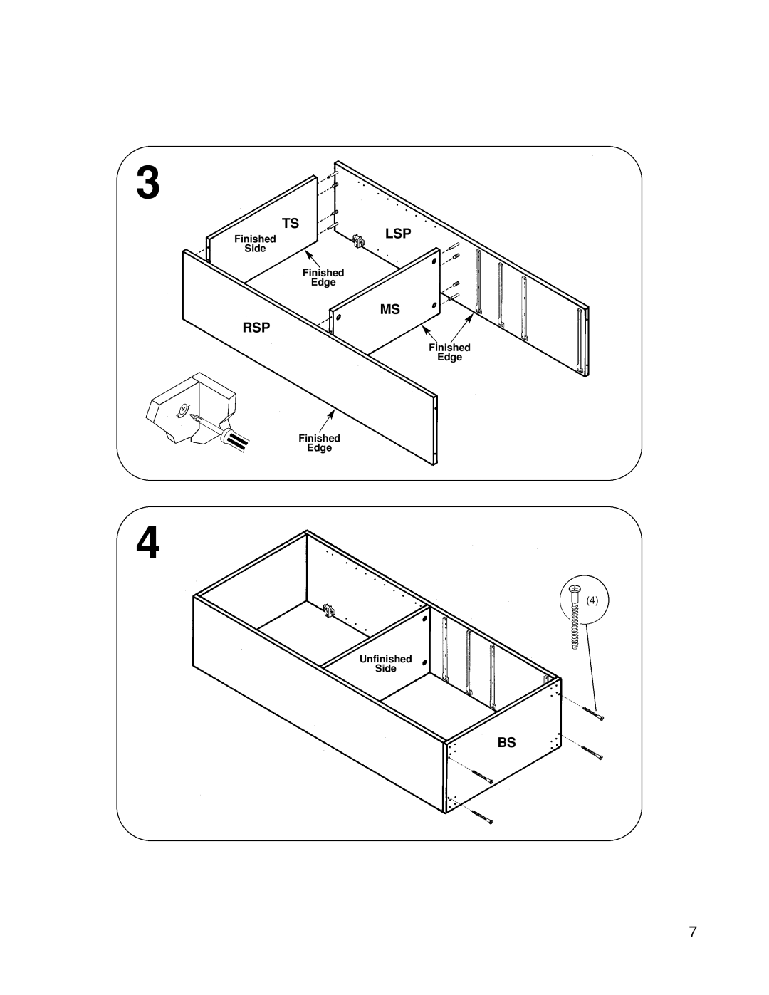 Closet Maid 12307 manual Lsp 