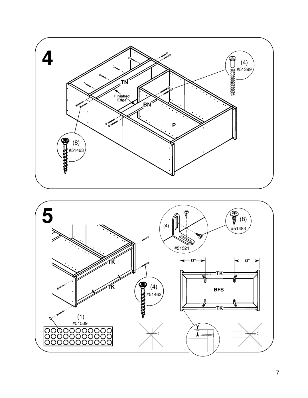 Closet Maid 12323 manual TK4 