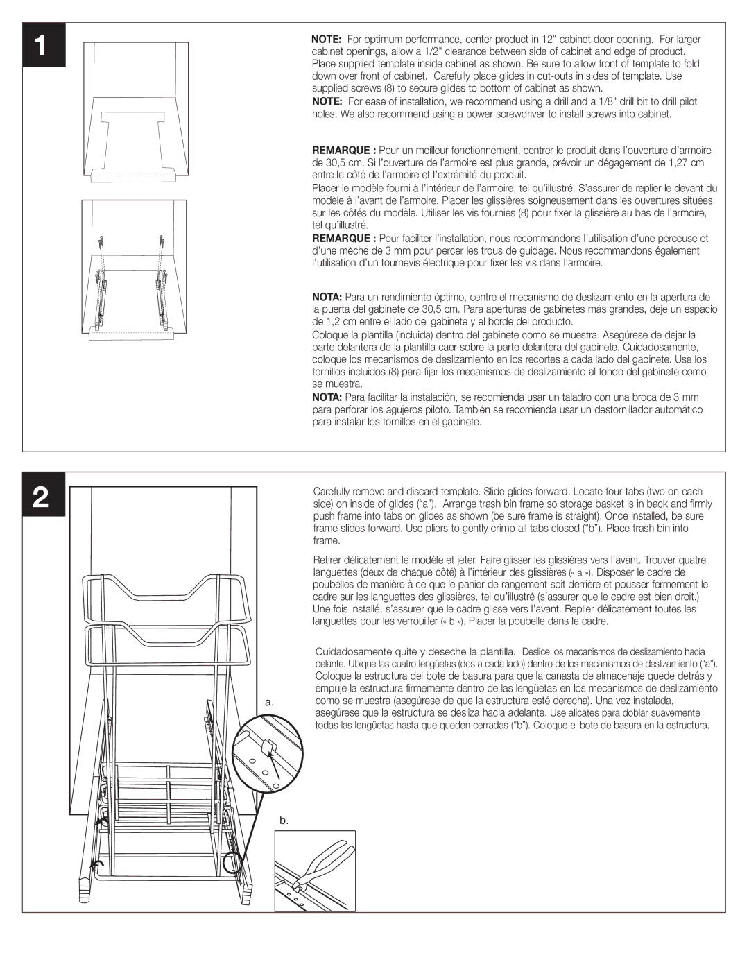 Closet Maid 3185 manual 