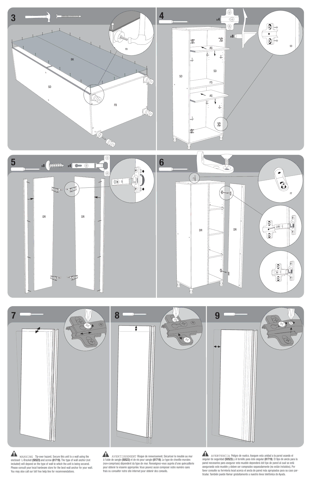 Closet Maid UT2DR manual 