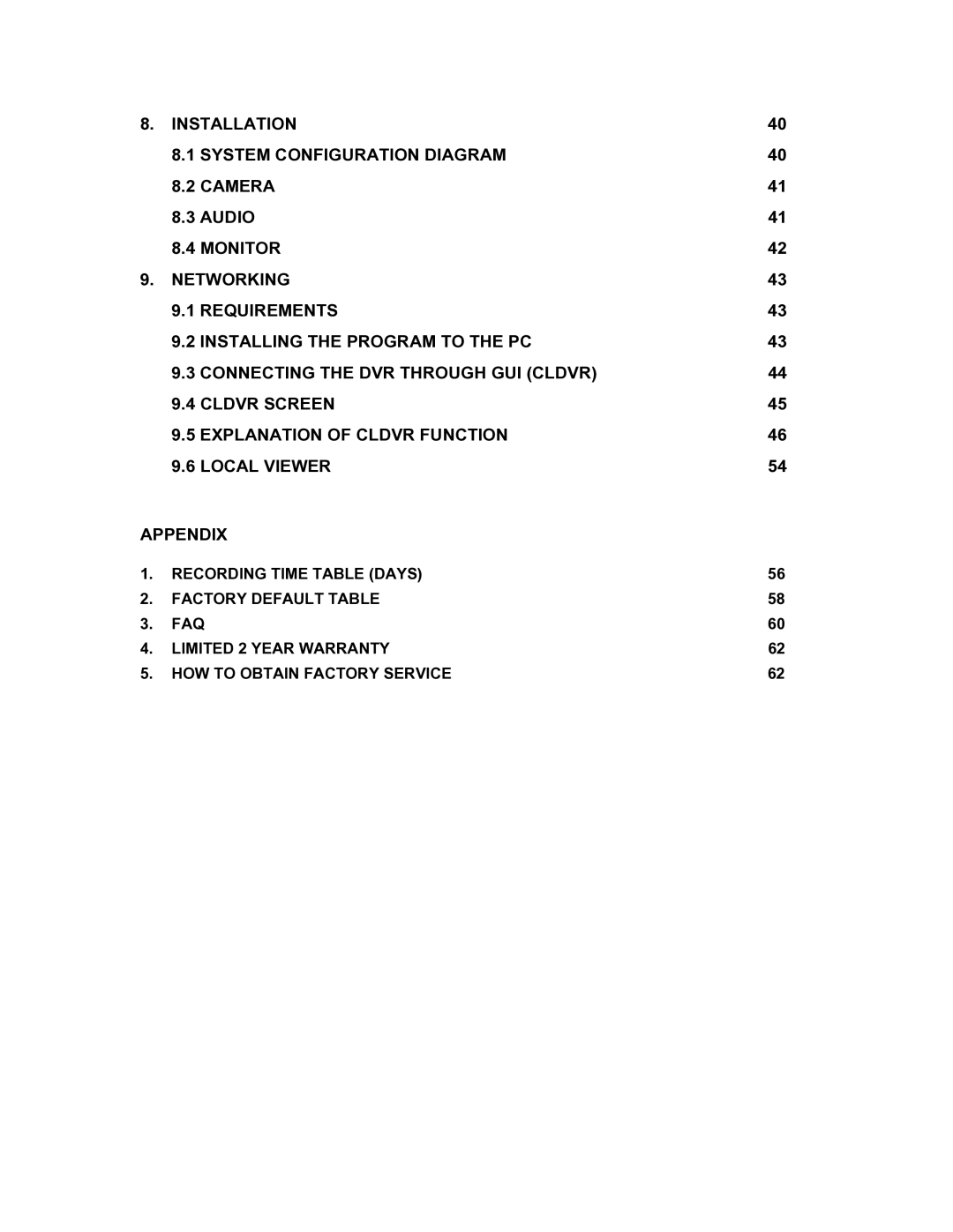 Clover Electronics CDR 4170 instruction manual 