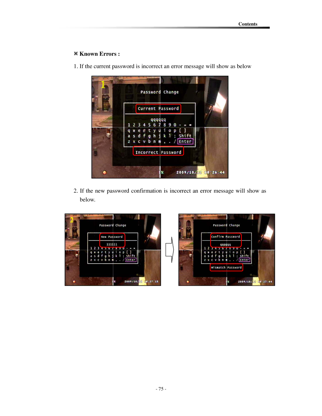 Clover Electronics CDR0410, CDR0430 instruction manual Known Errors 