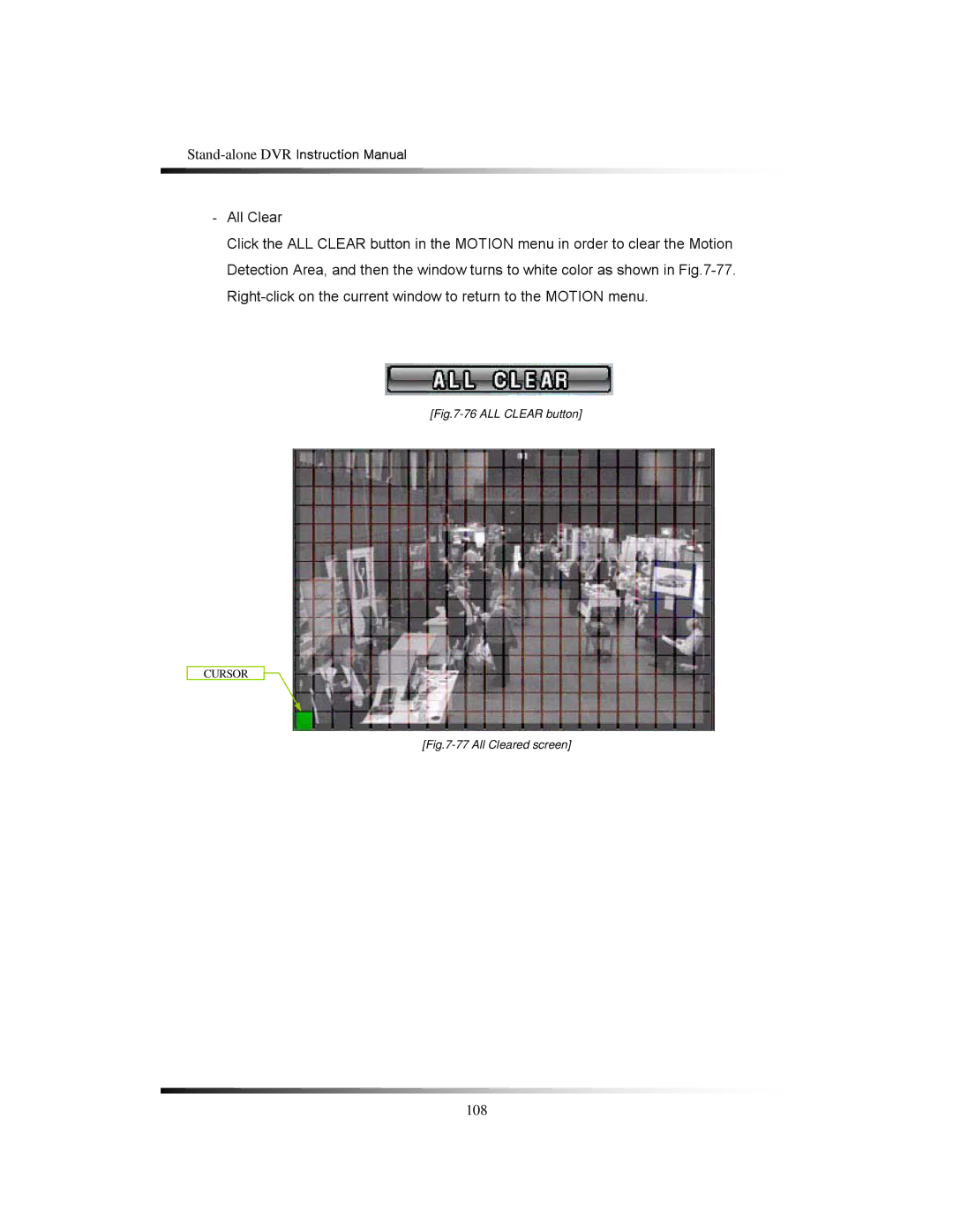 Clover Electronics CDR1650 instruction manual 108 