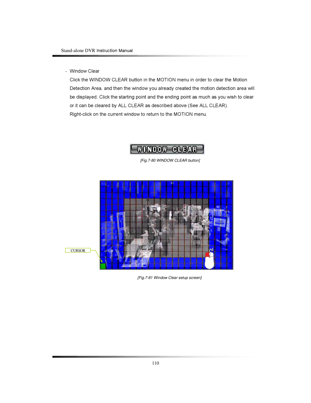 Clover Electronics CDR1650 instruction manual 110 