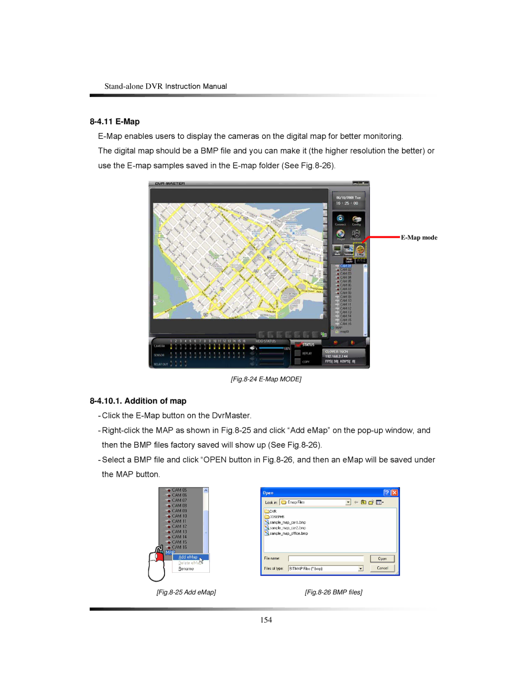 Clover Electronics CDR1650 instruction manual Map, Addition of map 