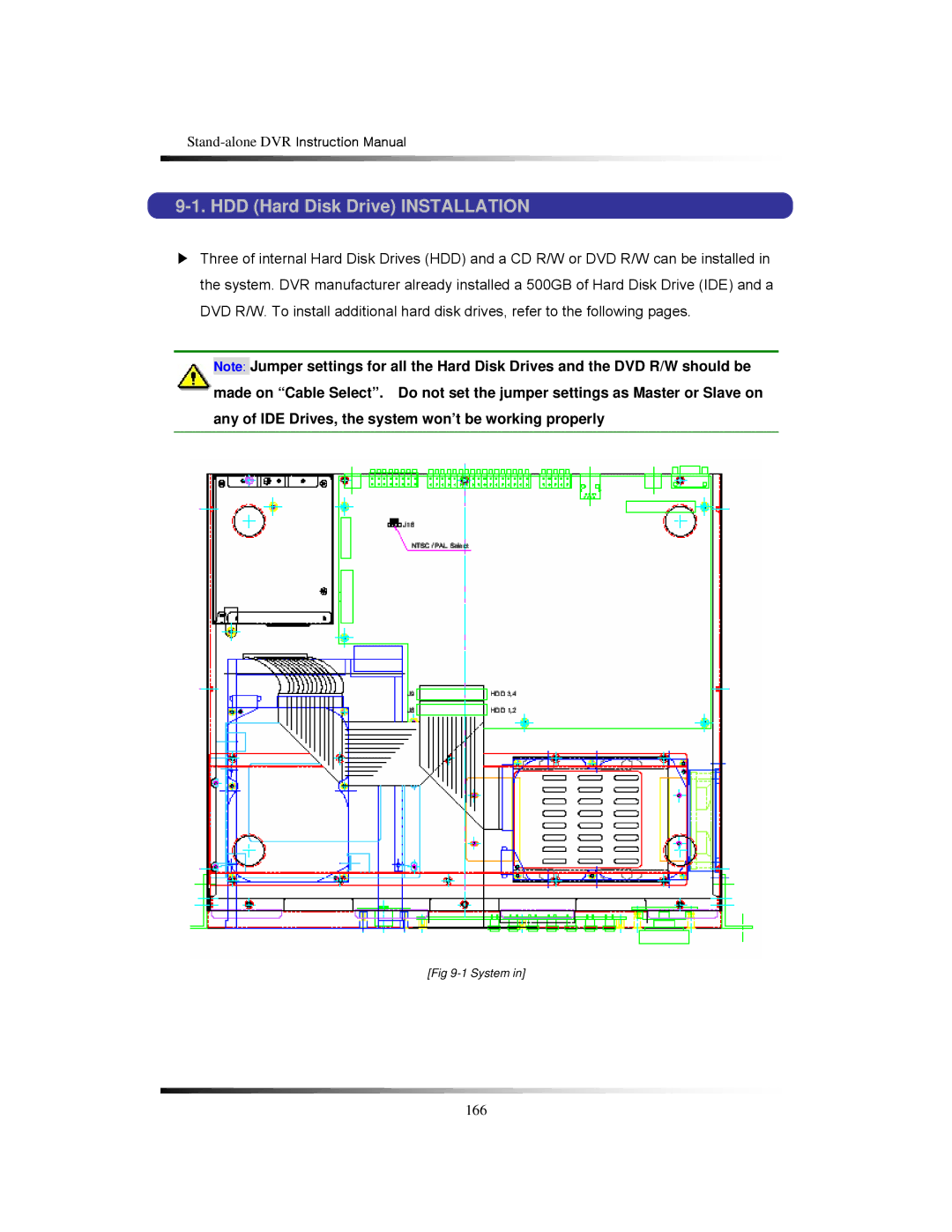 Clover Electronics CDR1650 instruction manual HDD Hard Disk Drive Installation 