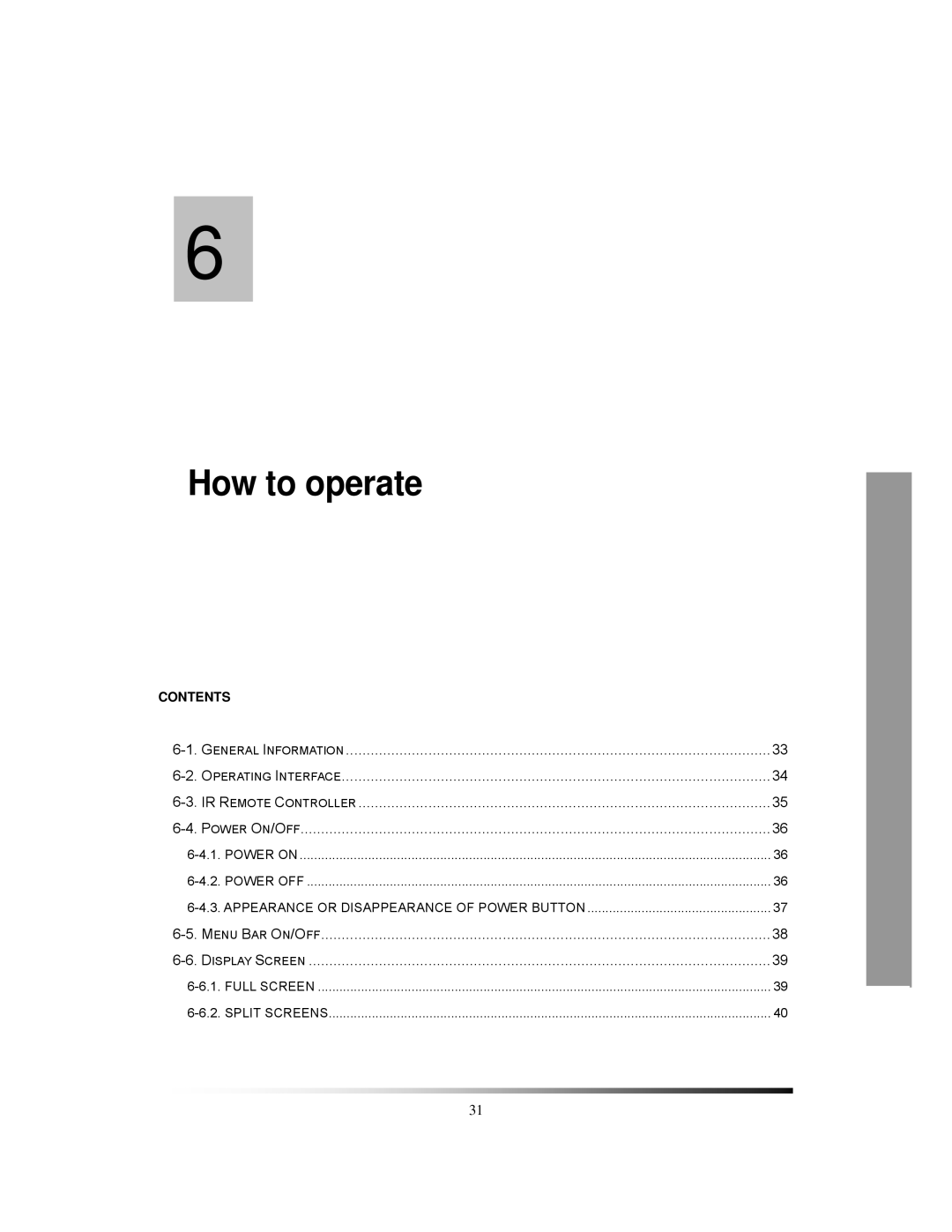 Clover Electronics CDR1650 instruction manual How to operate 