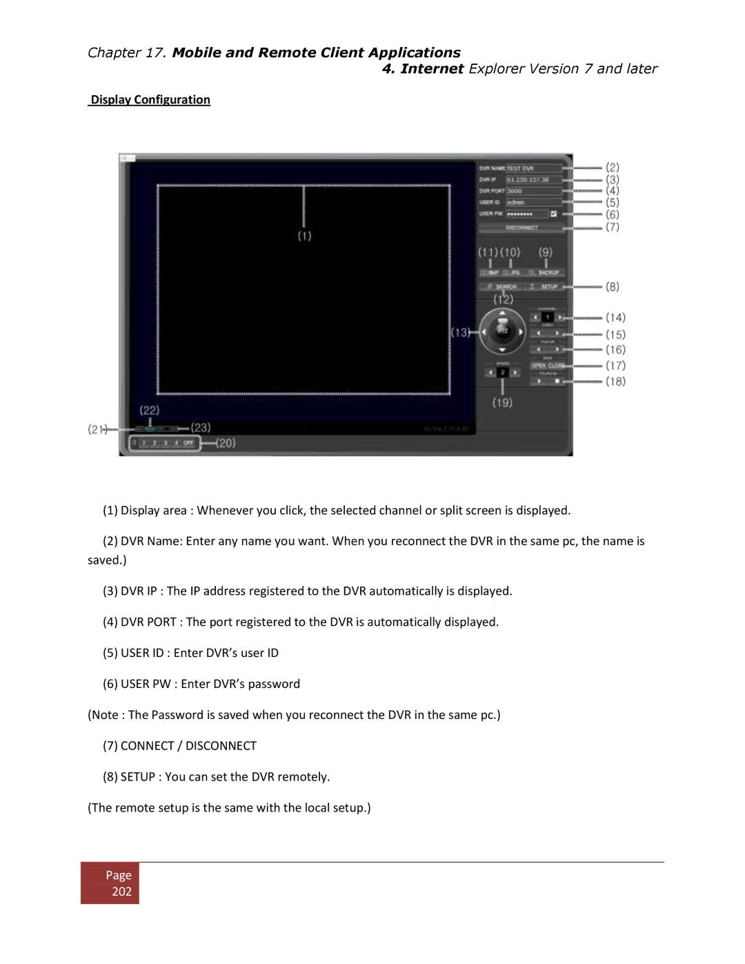 Clover Electronics DV1670D instruction manual Display Configuration 